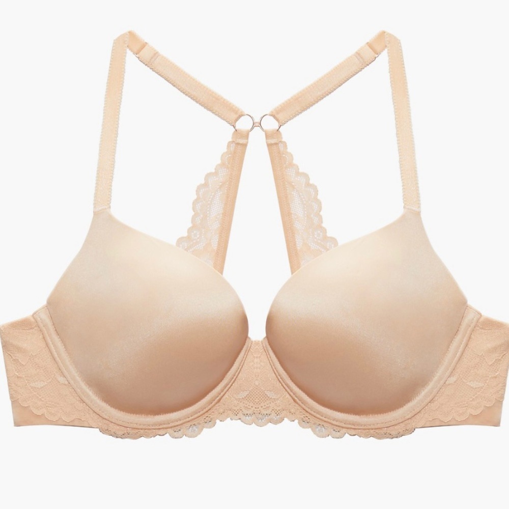 NWOT Savage X Fenty Floral Lace Convertible T-Shirt Bra 32DDD